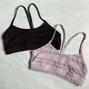 lululemon flow y sports bra bundle